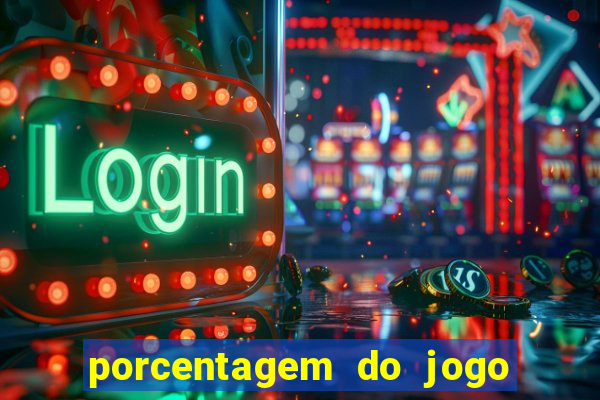 porcentagem do jogo fortune tiger